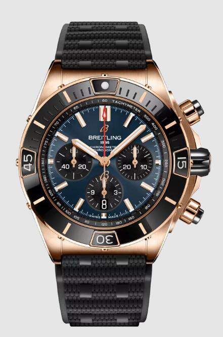 Review Breitling Super Chronomat B01 44 Replica watch RB01362A1C1S1